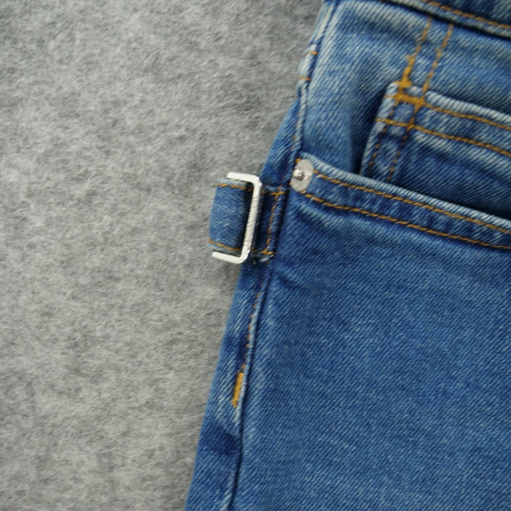 Zadig & Voltaire Jeans Womens 26 Blue Eclipse Slim Straight Mid Rise Denim - Picture 4 of 12